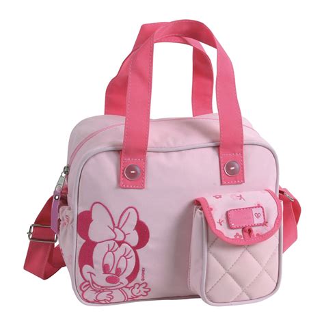 mala maternidade grande e bolsa baby bag minnie luxo